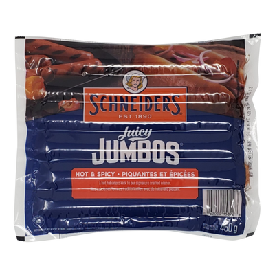 Schneider's Jumbo Sausages, 6 ct