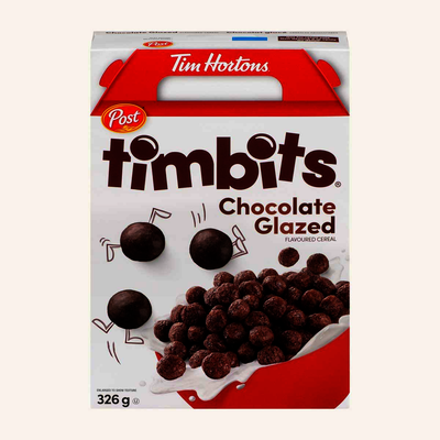 Post Timbits Chocolate Glazed Cereal, 326 g