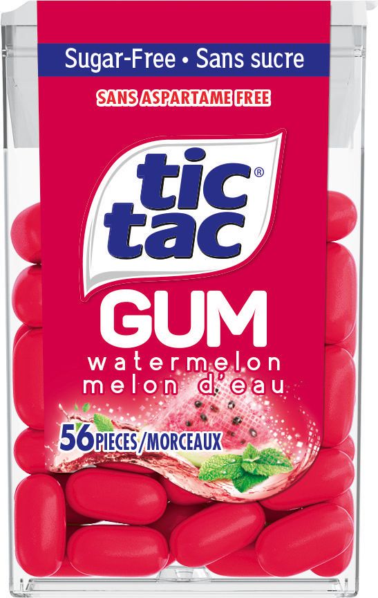 Tic Tac Sugar Free Watermelon gum, 56 ct