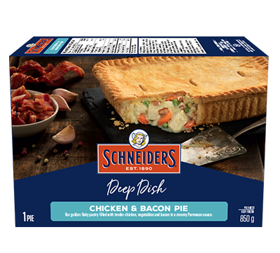 SCHNEIDERS DEEP DISH CHICKEN & BACON PIE