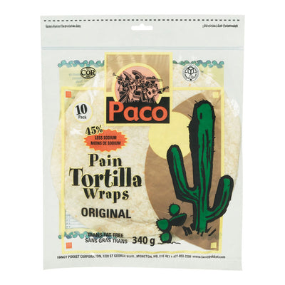 Paco Original Tortilla Wraps, 340 g