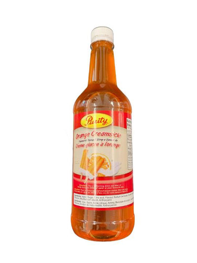 Purity Syrup Orange Creamsicle, 750 mL