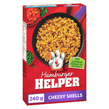 HAMBURGER HELPER CHEESY SHELLS