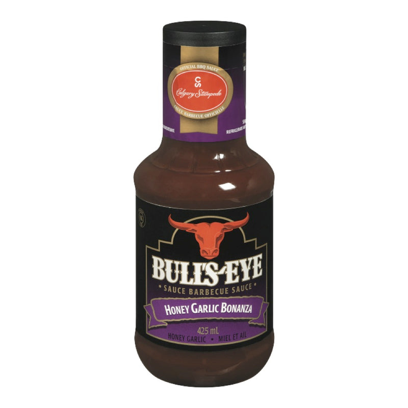 Bull's-Eye Honey Garlic Bonanza Barbeque Sauce, 425 mL