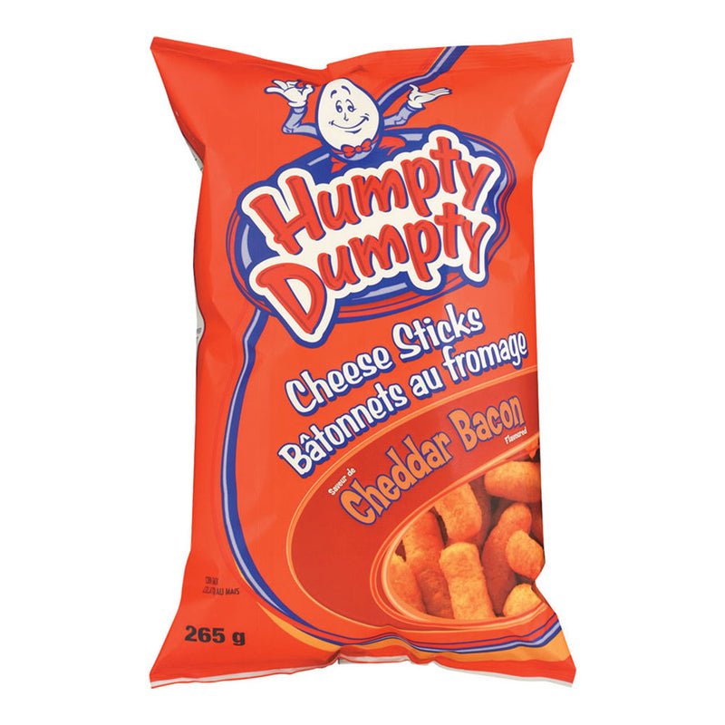 Humpty Dumpty Cheddar Bacon Cheese Sticks, 265 g