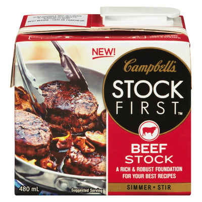Campbell's Stock First Beef Stock, 480 mL