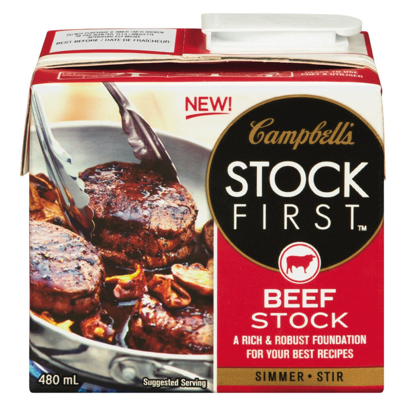 Campbell's Stock First Beef Stock, 480 mL