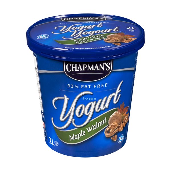 Chapman's Maple Walnut Flavor Frozen Yogurt, 2 l
