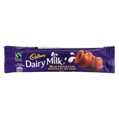 Cadbury Dairy Milk Milk Chocolate Bar, 42 g