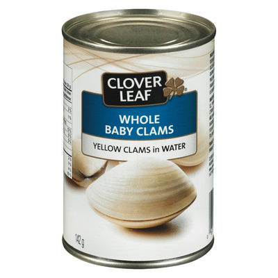 Clover Leaf Whole Baby Clams In Water, 142 g