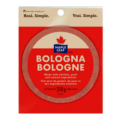 Maple Leaf Bologna, 250 g