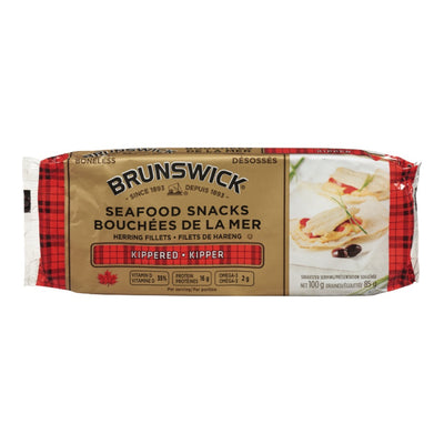 Brunswick Kippered Herring Seafood Snacks, 100 g