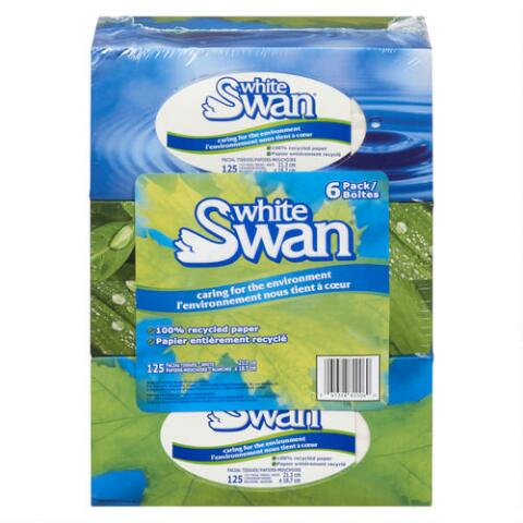 WHITE SWAN TISSUES MULTI 6PK