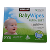 Kirkland Signature Ultra Soft Baby Wipes, 9 x 100 ct