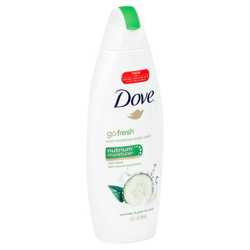 Dove Cool Moisture Cucumber & Green Tea Scent Body Wash, 355 mL