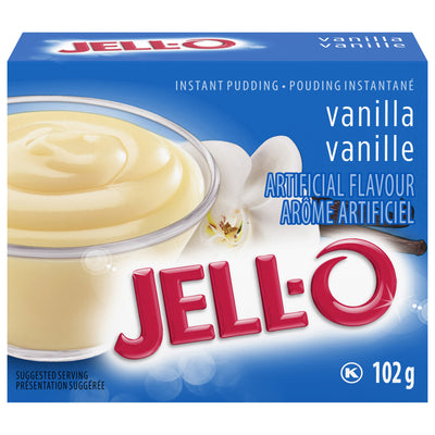 Jell-O Vanilla Instant Pudding, 113 g