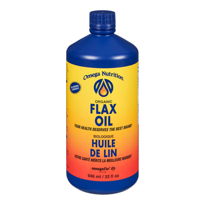 Omega Nutrition Organic Flax Oil, 32 fl oz