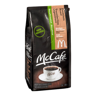 McCafe Medium Dark Roast Decaf Coffee, 340 g