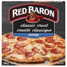 Red Baron Classic Crust Pepperoni Pizza, 584 g