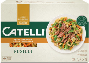 Catelli Bistro Fusilli Tri-Colour Vegetable Pasta, 375 g