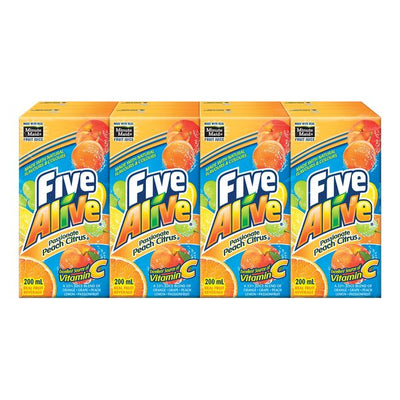 Five Alive Passionate Peach Citrus Juice, 200 mL