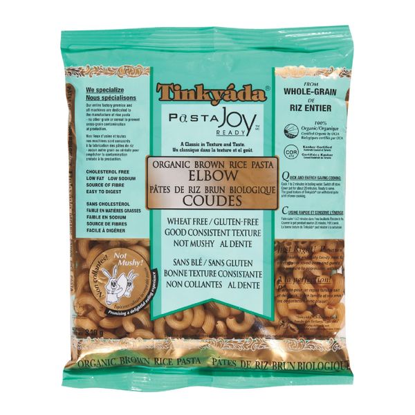 Tinkyáda Organic Brown Rice Elbow Pasta, 1 ct