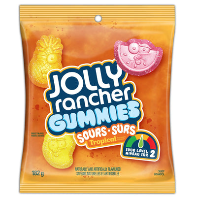 Jolly Rancher Sour Tropical Gummies, 182 g