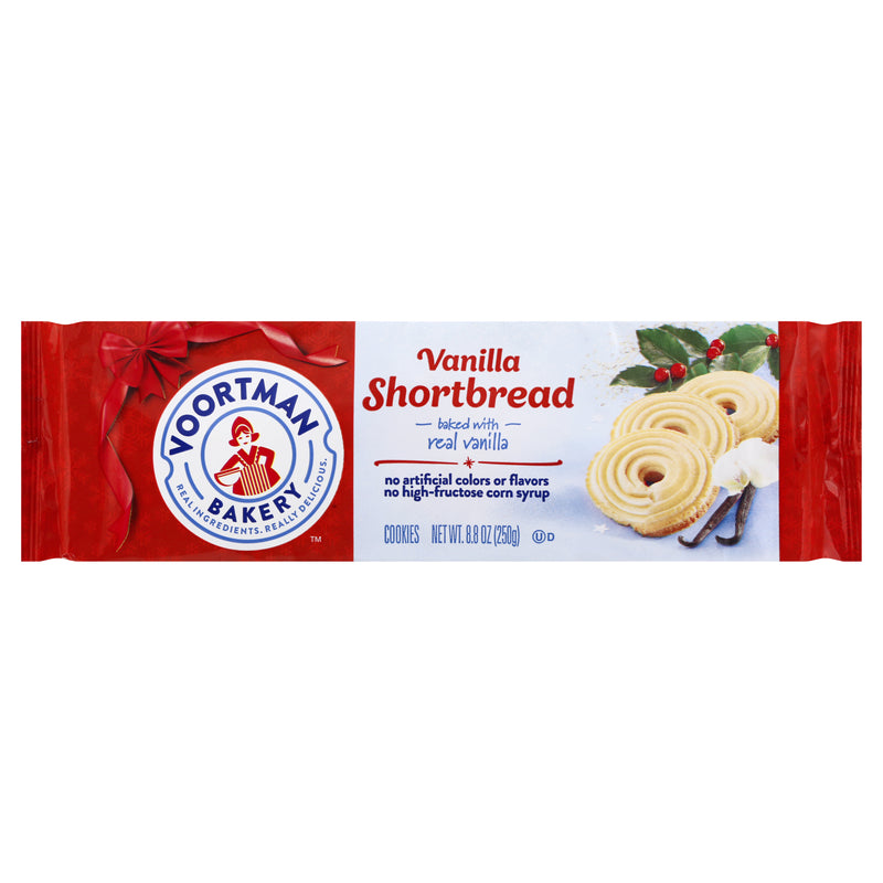 Voortman Bakery Vanilla Shortbread Cookies, 249 g