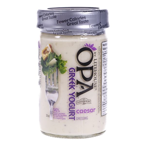 Opa Greek Yogurt Caesar Dressing, 330 mL