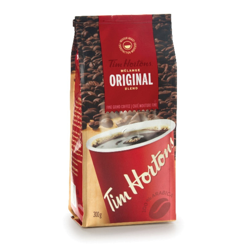 Tim Hortons Original Blend Fine Ground Coffee, 300 g