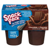 Snack Pack No Sugar Added Chocolate Pudding, 396 g   (4 x 99 g)