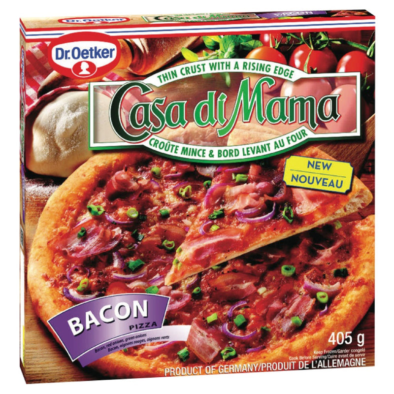 Casa Di Mama Bacon Pizza, 405 g