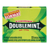 Wrigley's Doublemint Gum, 15 pieces