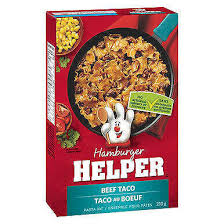 HAMBURGER HELPER BEEF TACO