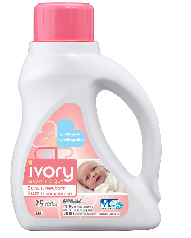 Ivory Stage 1: Newborn Gentle Detergent, 1.18 litre