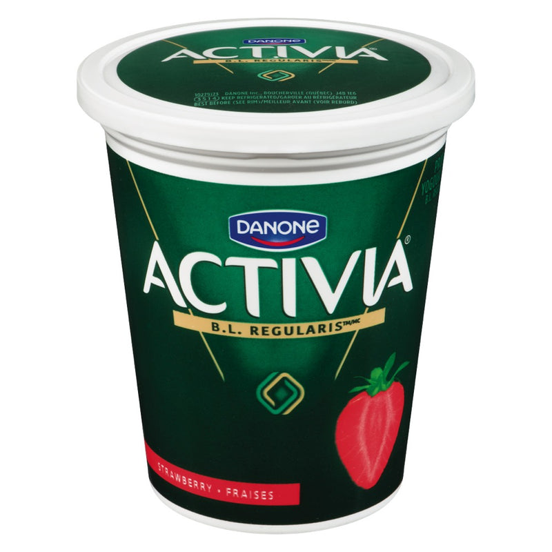 Danone Activia Strawberry Yogurt, 650 g