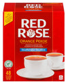 Red Rose Orange Decaffeinated Tea Bags, 48 ct
