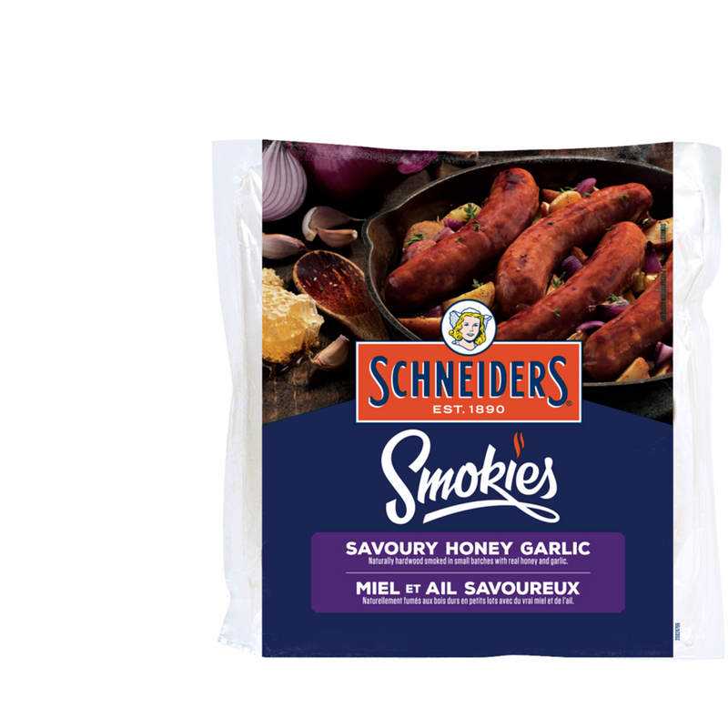 Schneiders Honey Garlic Smokies, 375 g