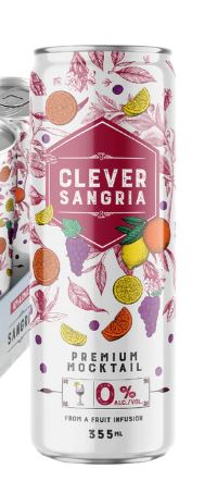 CLEVER MOCKTAIL SANGRIA 0%ALC