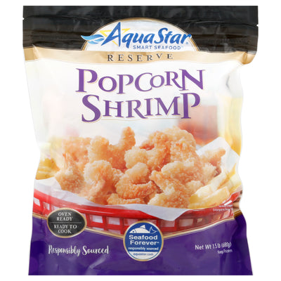 Aqua Star Smart Seafood Ready To Cook Popcorn Shrimp, 680 g