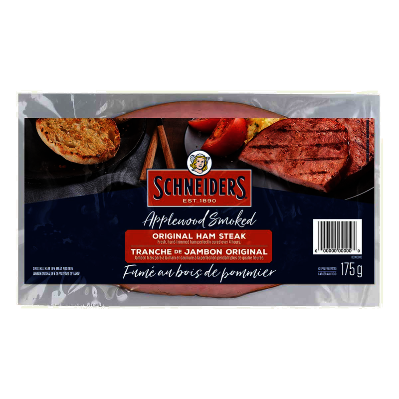 Schneiders Smoked Ham Steak, 175 g