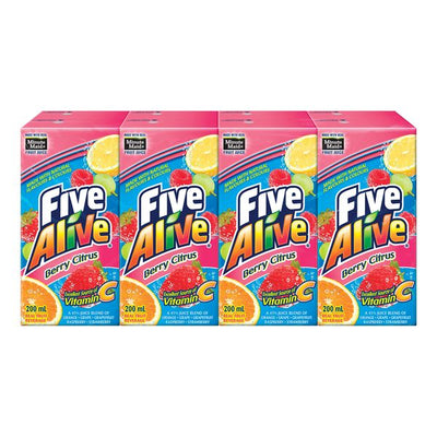 Minute Maid Five Alive Berry Citrus, 8 x 200 mL