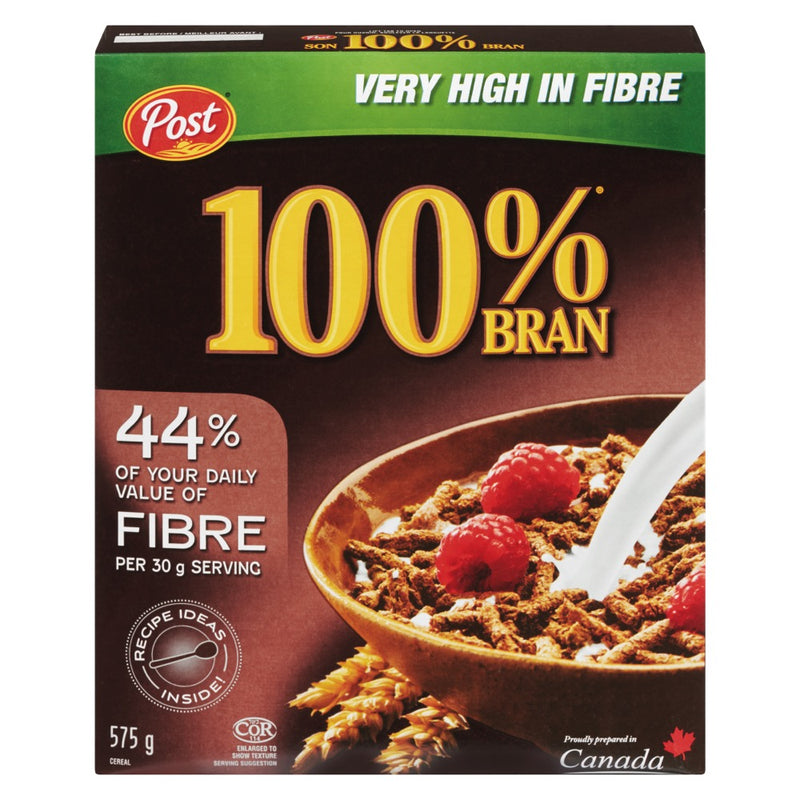 Post 100% Bran Cereal, 575 g