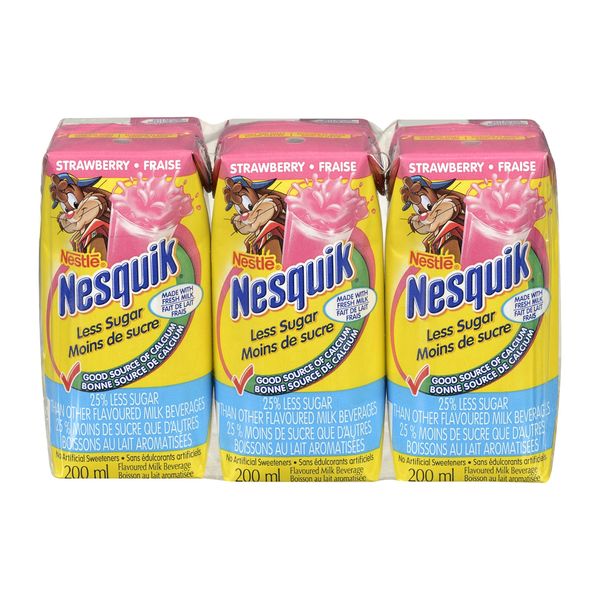 Nesquik Strawberry milk, 200 mL