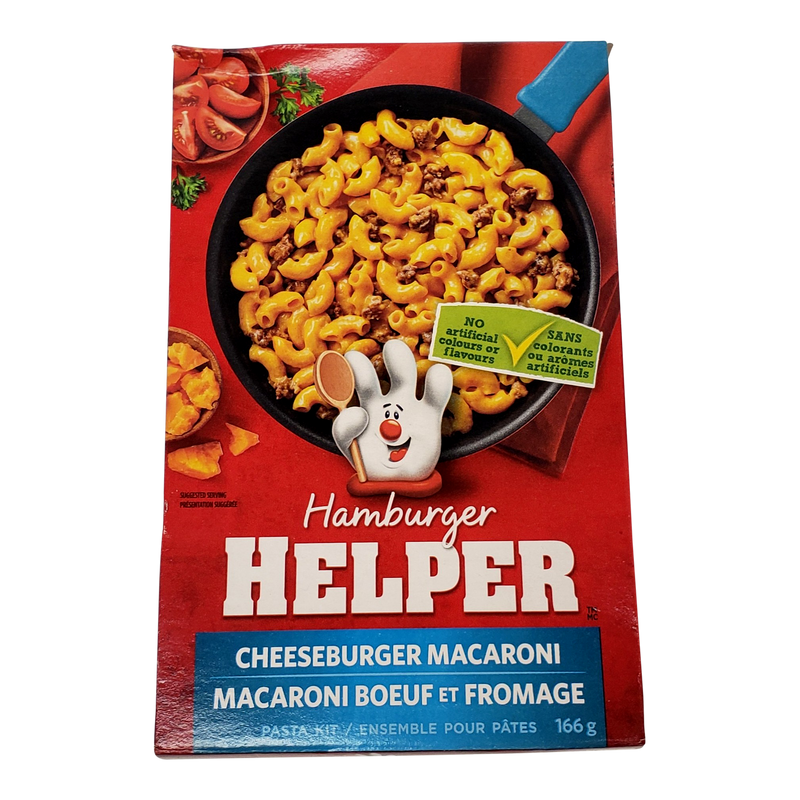 Hamburger Helper Cheeseburger Macaroni, 166 g