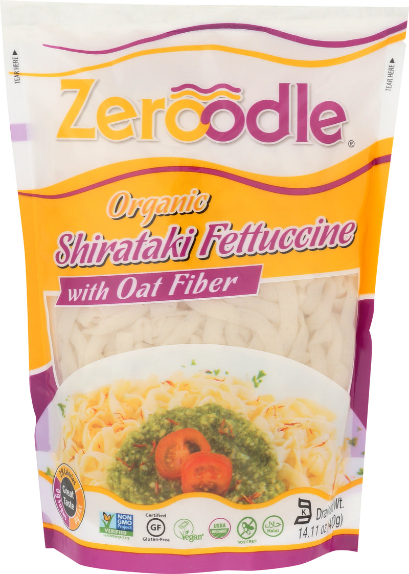 Zeroodle Shirataki Fettuccine with Oat Fiber, 400 g