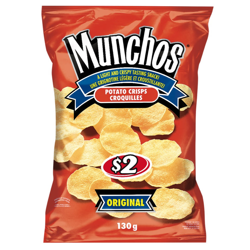Munchos Potato Crisps Original 130g