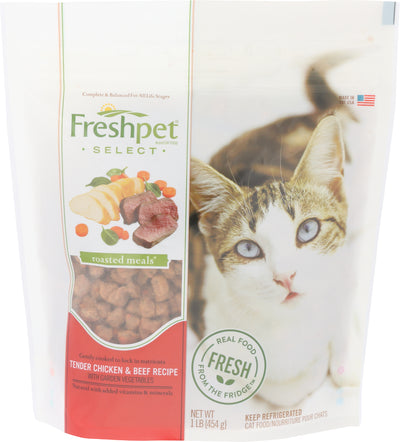 Fresh Pet Roasted Meals Tender Chicken & Beef, 454 g