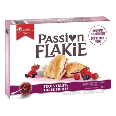 Passion Flakie Three Fruits Flake Pastries, 305 g