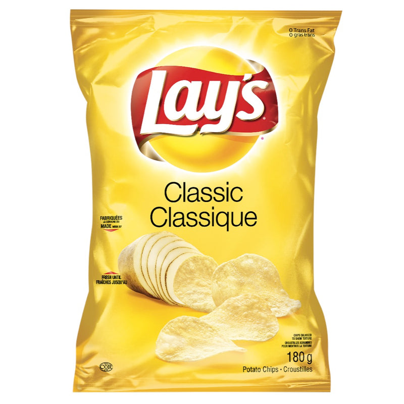 Lay's Classic Potato Chips, 165 g